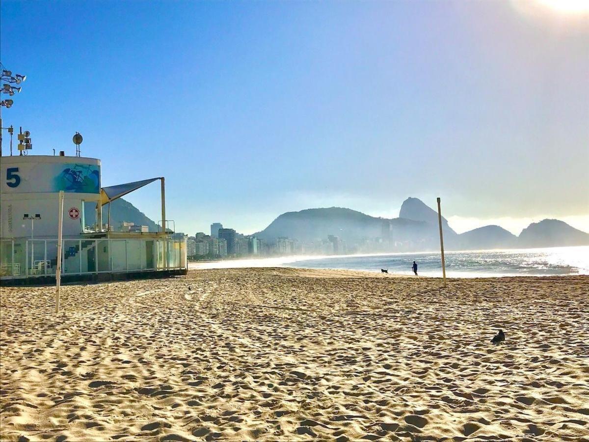 ריו דה ז'ניירו Encantos De Copacabana - 5 Hospedes E Praia מראה חיצוני תמונה